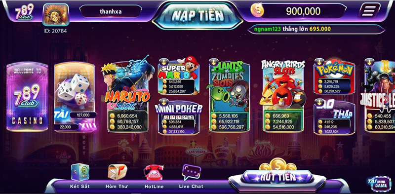 Nổ Hũ 789 Đẳng Cấp Game Thời Thượng: Chơi Thả Ga, Kiếm Tiền Thẳng Tay Top 5 game nổ hũ tại 789 Club 2023