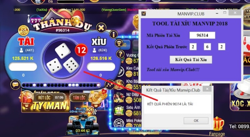 Top Các Tool Hack Tài Xỉu Hiệu Quả Nhất 2025 hack tai xiu Manvip